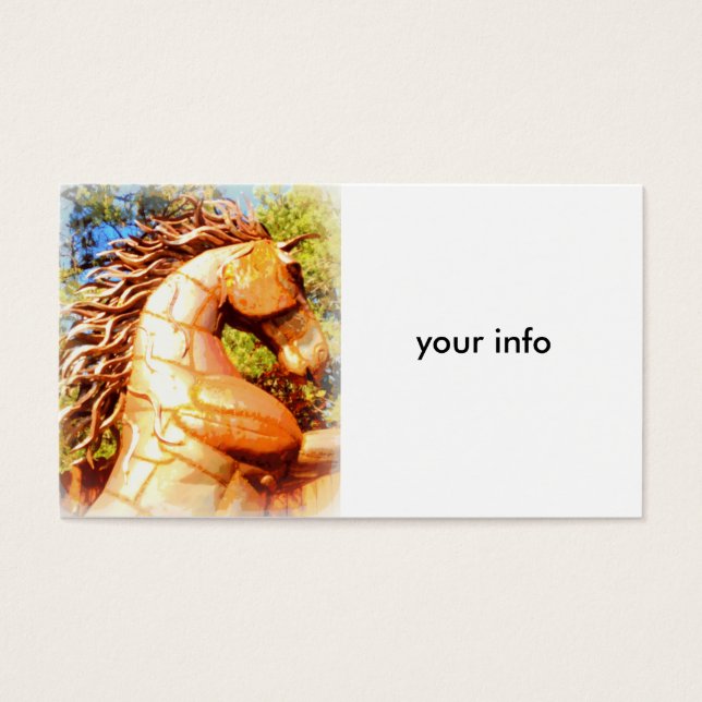 étalon mustang (Devant)