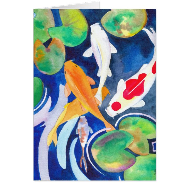 étang Koi de lis (Devant)