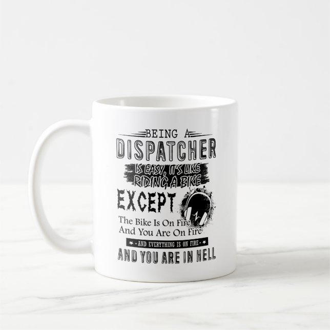 Étant une tasse d'expéditeur (Gauche)