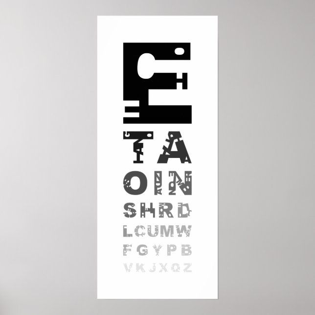 ETAOIN Print Poster (Vorne)