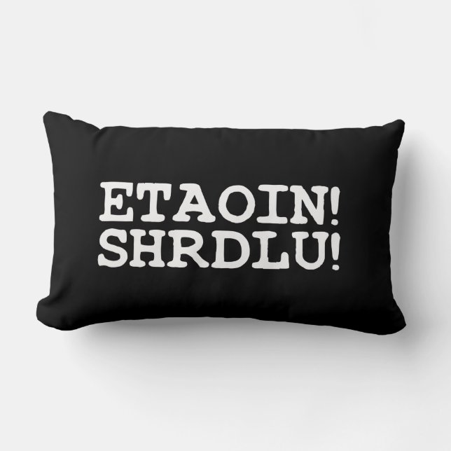 ETAOIN! SHRDLU! LENDENKISSEN (Vorderseite)