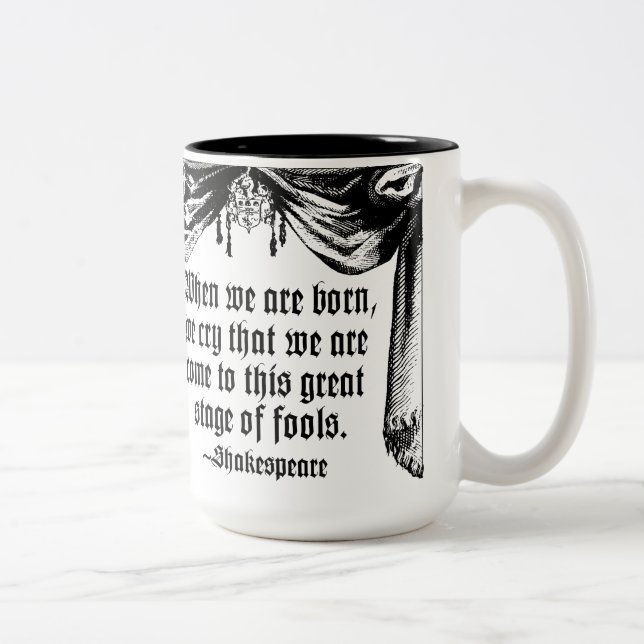Étape de tasse de citation d'imbéciles, (Droit)