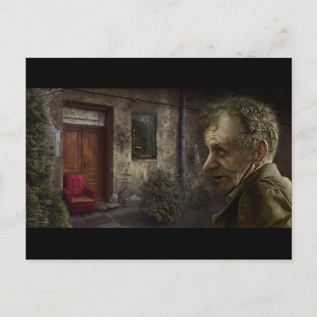 Étape ininterrompue - Carte postale (Devant)