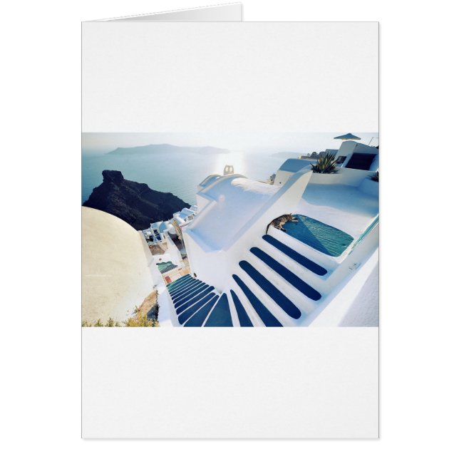 Étapes de Santorini Oia, Grèce (Devant)