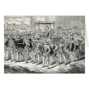 État d'avancement de la reine Elizabeth