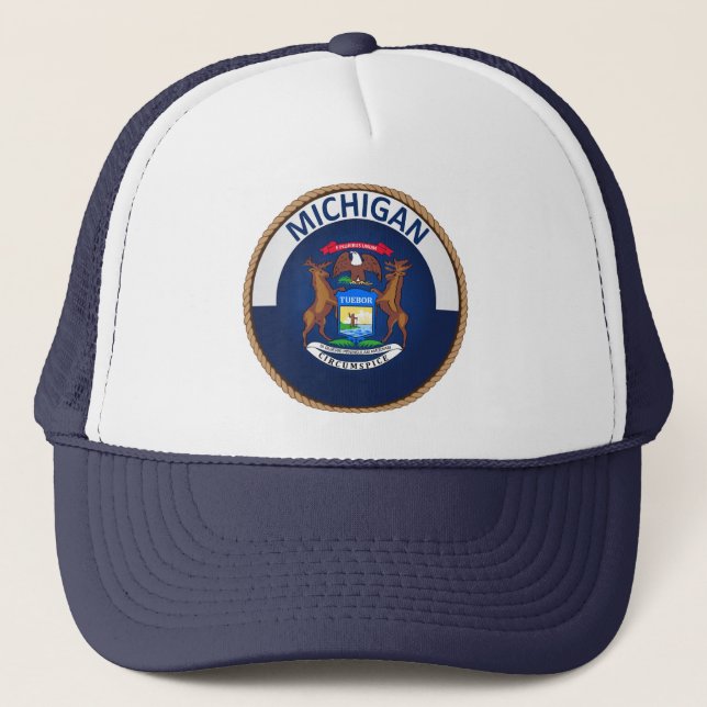 État de casquette de camionneur de joint de (Devant)