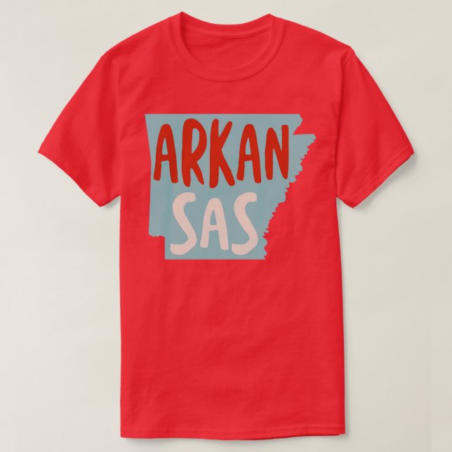 État de l'Arkansas TShirt (Design devant)