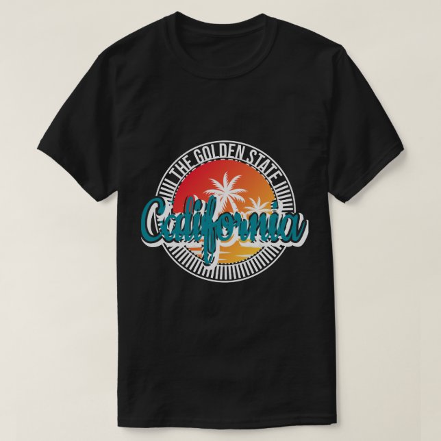 état d'or californie T-Shirt (Design devant)