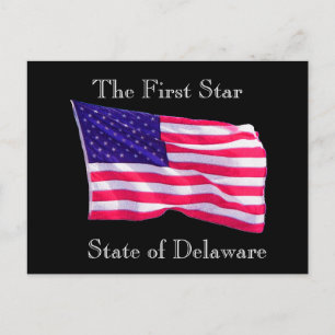 État du Delaware - carte postale