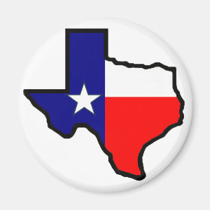 État du Texas Magnet