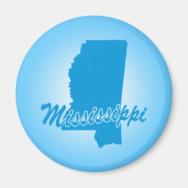 État Mississippi Magnet (Devant)