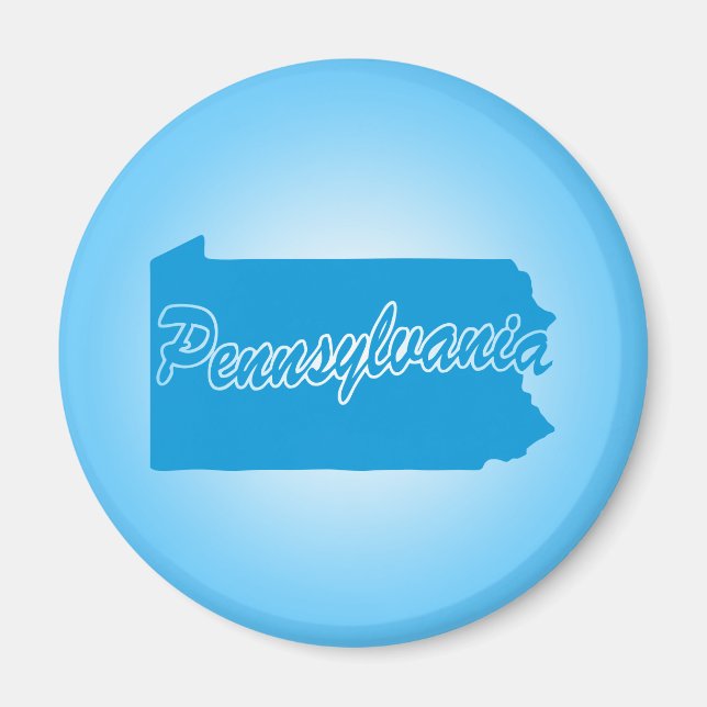 État Pennsylvania Magnet (Devant)