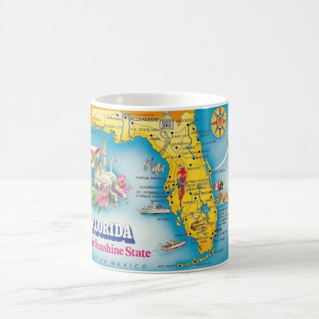 État Sunshine - Mug Floride (Centre)
