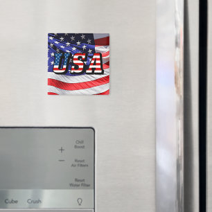 États-Unis - Aimant frigo drapeau américain