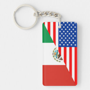 etats-unis amérique mexique demi drapeau états-uni