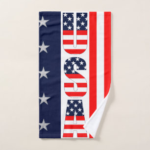 États-Unis Drapeau Étoiles & Bandes Personnalisées