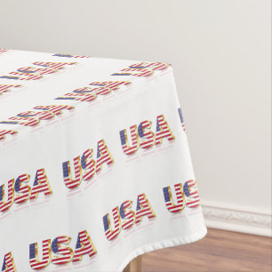 Etats-Unis Drapeau nappe