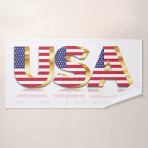 Etats-Unis Drapeau Serviettes de bain Patriotique 