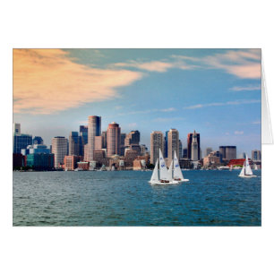 États-Unis, Massachusetts. Skyline du front de mer
