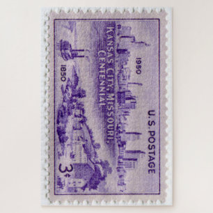 États-Unis Postage Timbre Jigsaw Puzzle