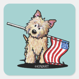 États-Unis Stickers de chien de Terrier