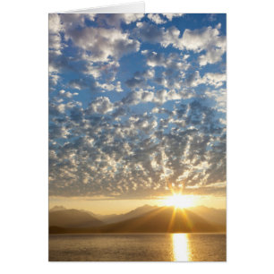 États-Unis, Washington, Seabeck.Coucher du soleil