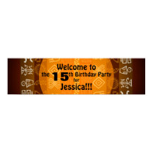 Été 15 Anniversaire de la fête Poster