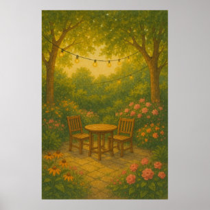 Été 9, Lumière Jardin, Impression saisonnière