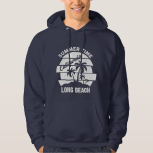 Été Californie Long Beach Sweat - shirt à capuche