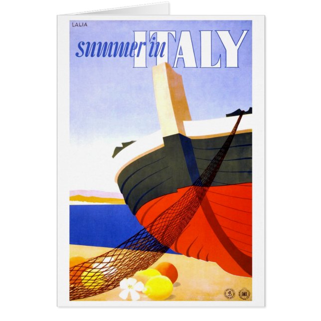 Été en Italie Vintage voyage (Devant)