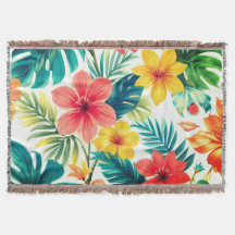 Été Fleur Jetez la couverture