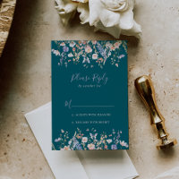 Été Fleur sauvage multicolore Vert RSVP