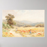 Été - Joseph Rubens Powell Poster d'art