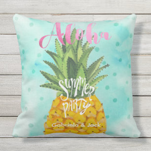 Été Luau Party Ananas en plein air COUSSIN