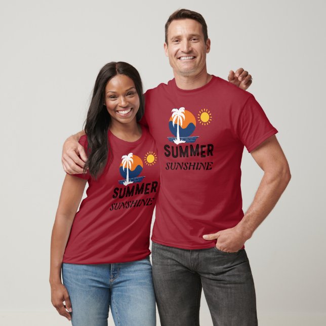 Eté Sunshine Baby Fine Jersey T-Shirt Design (Unisexe)