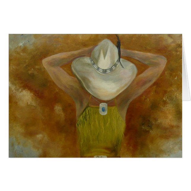 Étendez ma cow-girl vers le bas (Devant horizontal)