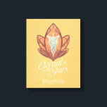 Eternal as the Stars Evenstar Graphic Leinwanddruck<br><div class="desc">Celebrate the timeless romance between Arwen and Aragorn with this elegant Lord of the Rings™ Evenstar design. Featuring a beautifully stylized Evenstar motif with delicate, flowing linework and warm autumnal tones, the artwork represents love and hope. Below, the phrase “Eternal as the Stars” adds a poetic touch, capturing the everlasting...</div>