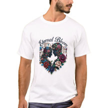 Eternal Bloom Embrace T-Shirt | Intricates Paar