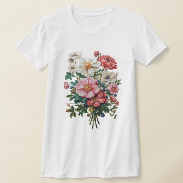 Eternal Bloom – Premium Floral Grafik T-Shirt | (Ablage )