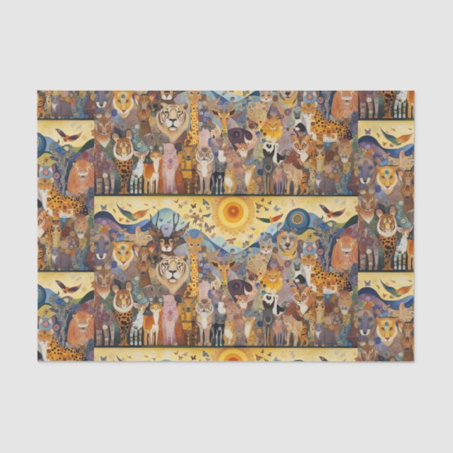 "Eternal Eden" Seidenpapier (Vorderseite)