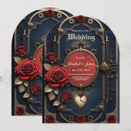 Eternal Elegance – Clockwork Heart.  Einladung