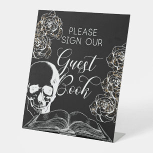 Eternal Elegance Guest Book Sockelschild