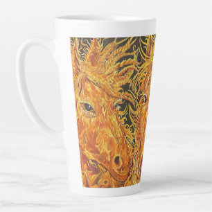Eternal Equilibrium-Pferde-Zwillingsflames Milchtasse