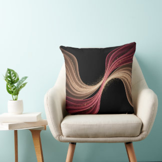 Eternal Flow of Love — Abstract Romantic Art Kissen