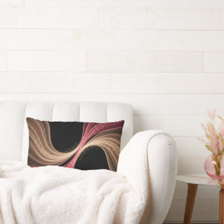 Eternal Flow of Love — Abstract Romantic Art Lendenkissen