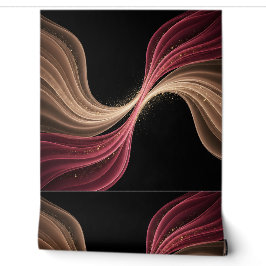 Eternal Flow of Love — Abstract Romantic Art Tapete