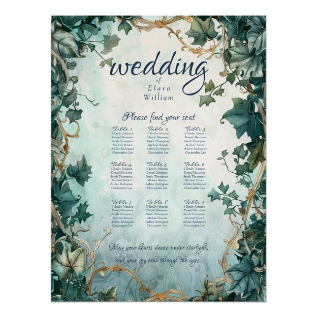Eternal Grace Elven Wedding Poster (Vorderseite)