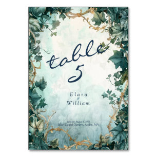 Eternal Grace Elven Wedding Tischnummer