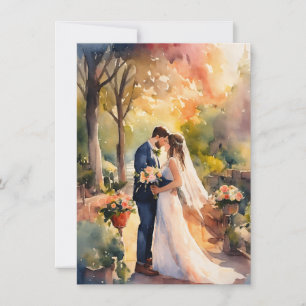 Eternal Love : Elegant Wedding Invitation