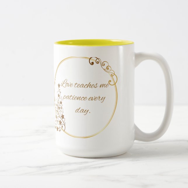 Eternal love mug zweifarbige tasse (Rechts)
